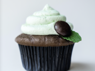 mint cupcake