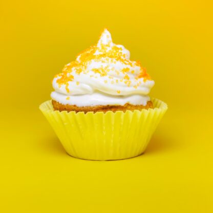 Yellow cupcake